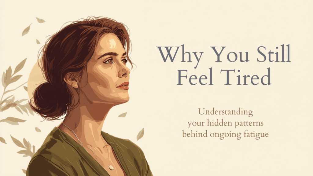 Featured image for blog on ongoing fatigue and why you still feel tired even when tests look normal